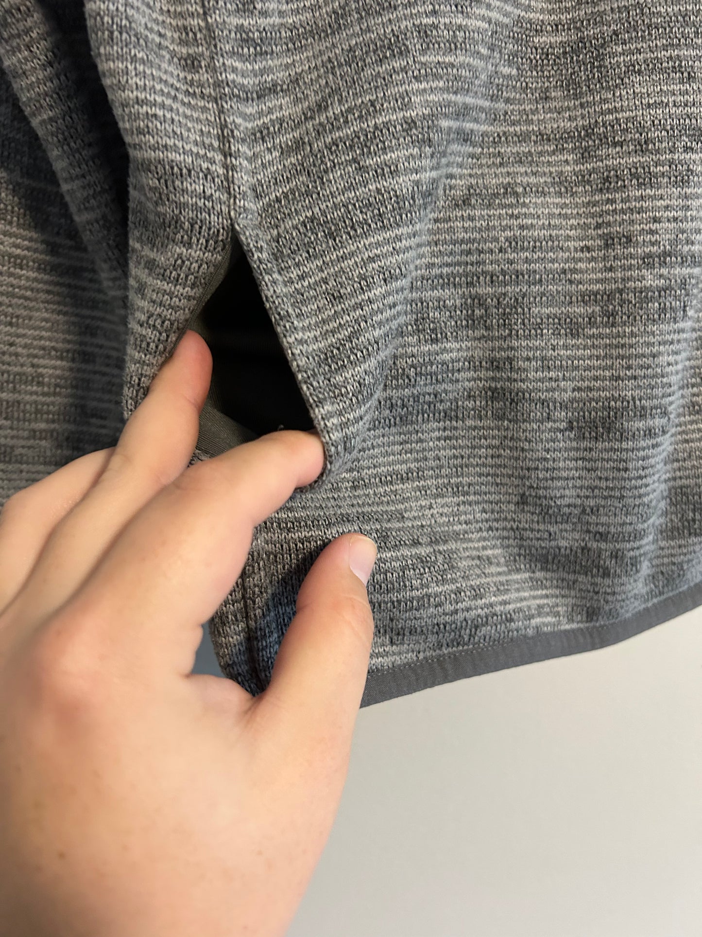 Old navy 3t grey quarter zip sweater