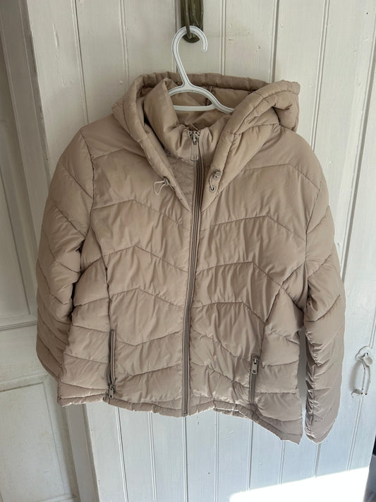 Calvin Klein xl tan puffer winter jacket
