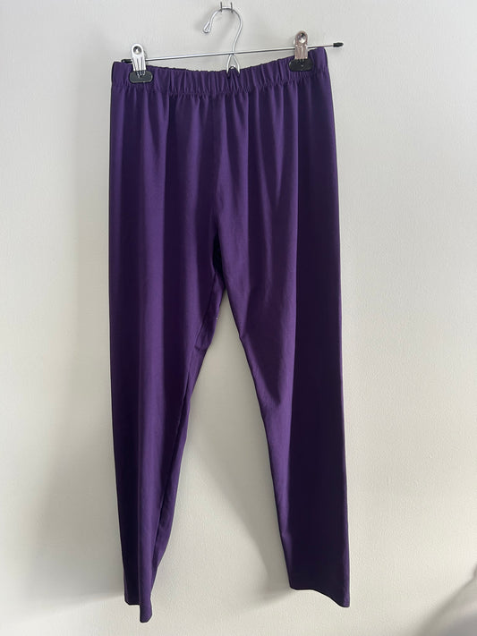 Sweetlegs plus size purple leggings