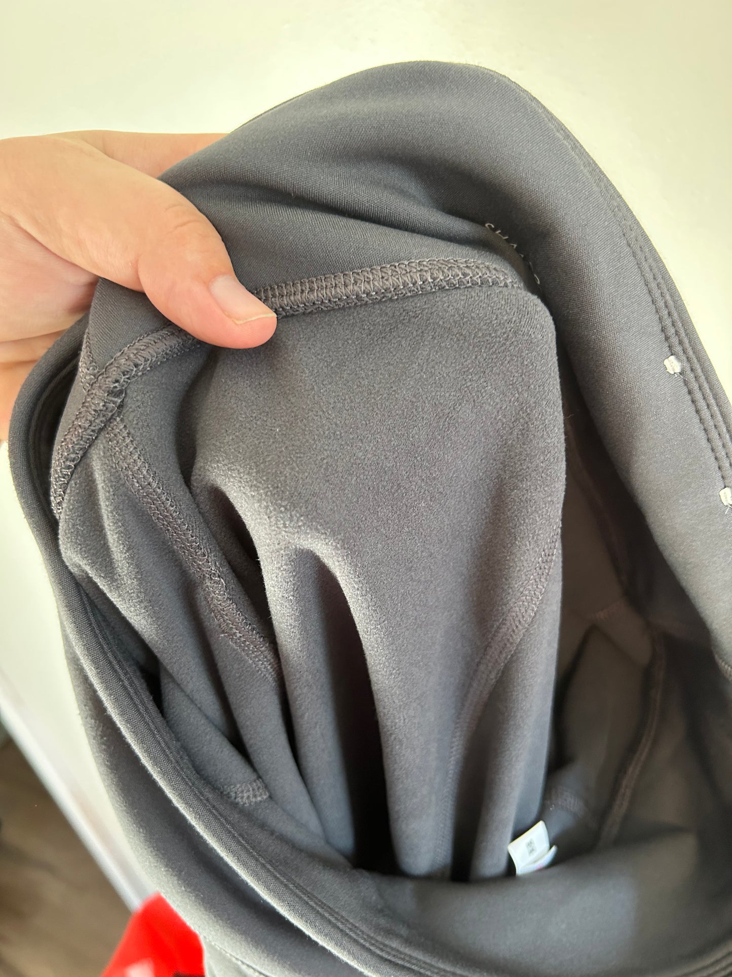 Shambhala medium grey fleece lined leggings