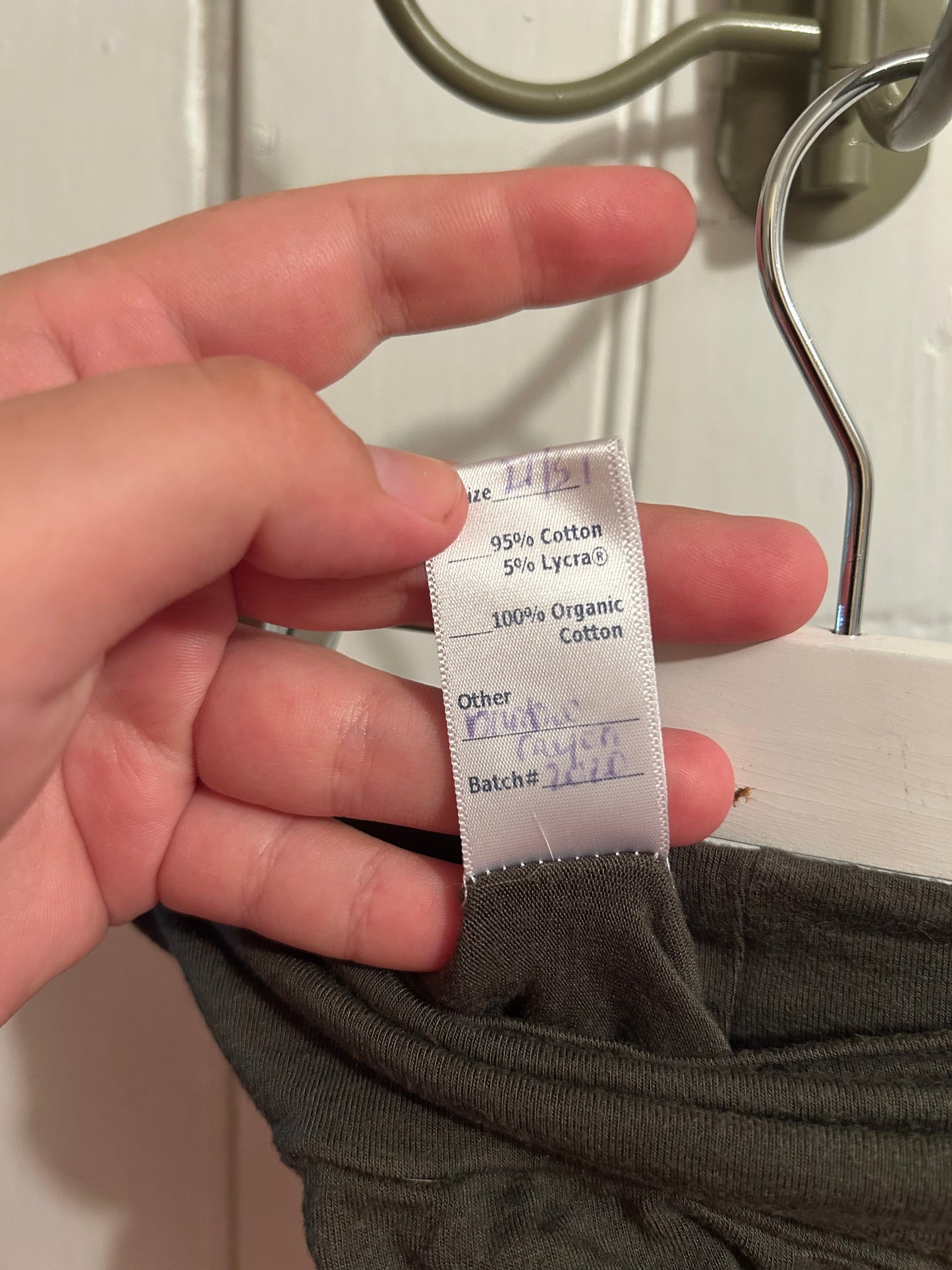 Handmade picket fence 4/5t dark green bamboo shorts