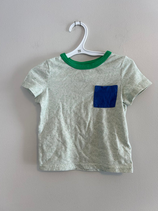 Joe fresh 18/24m green tshirt
