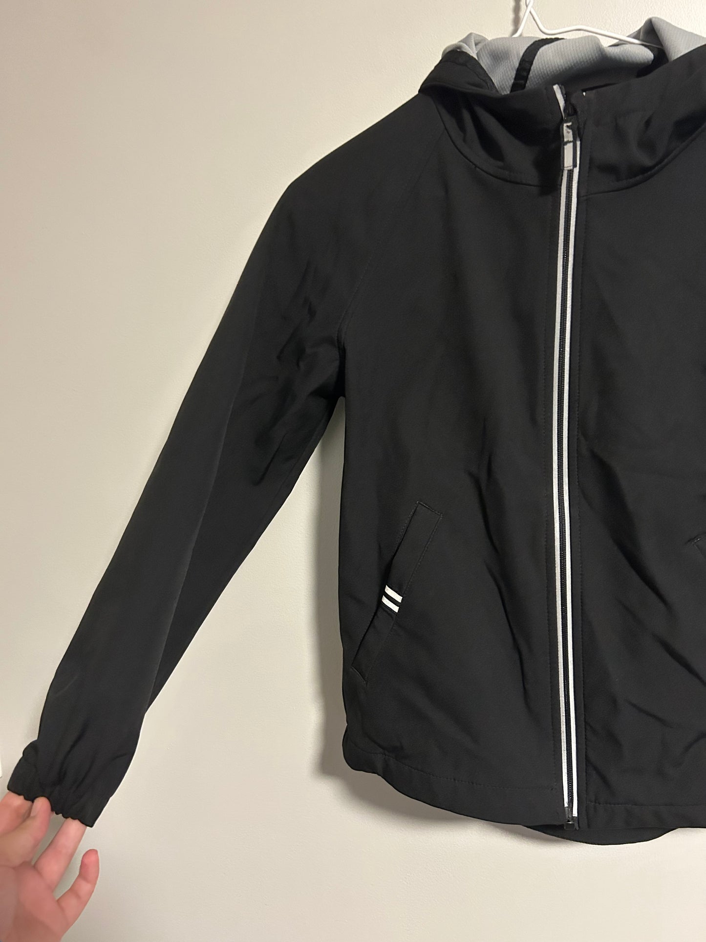 George youth 10/12 black soft shell jacket