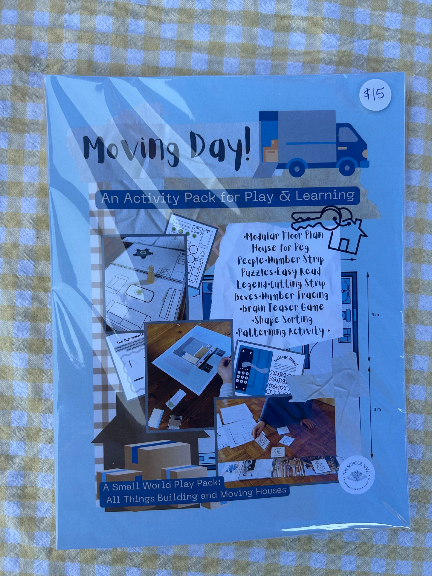 Moving day activity pack