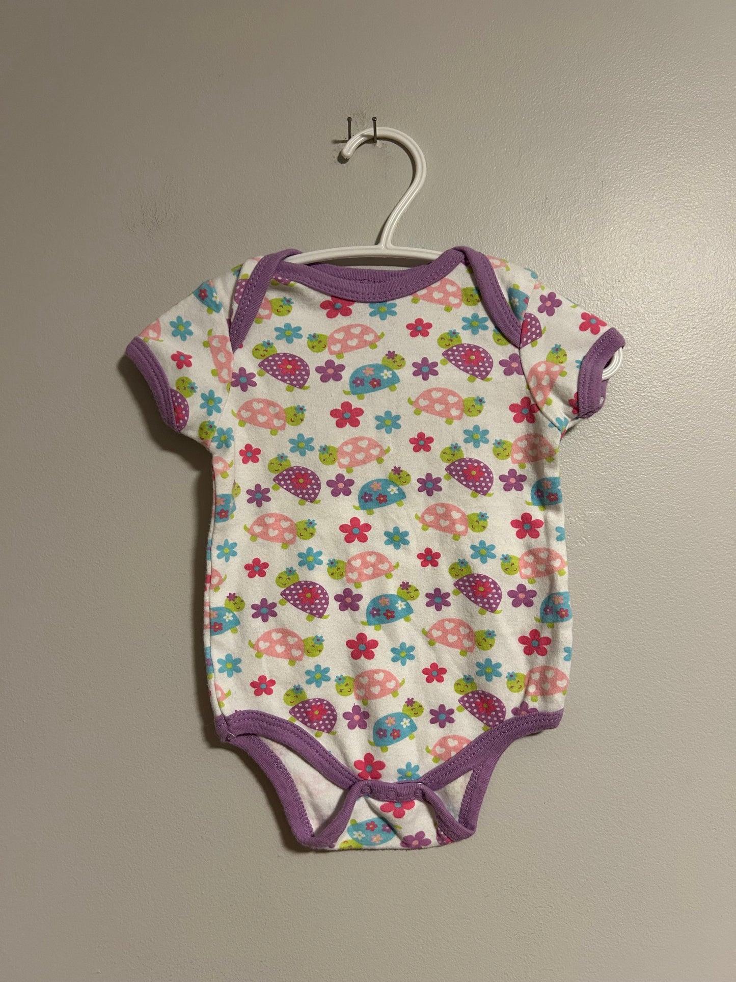 Buster Brown 6/9m turtle onesie