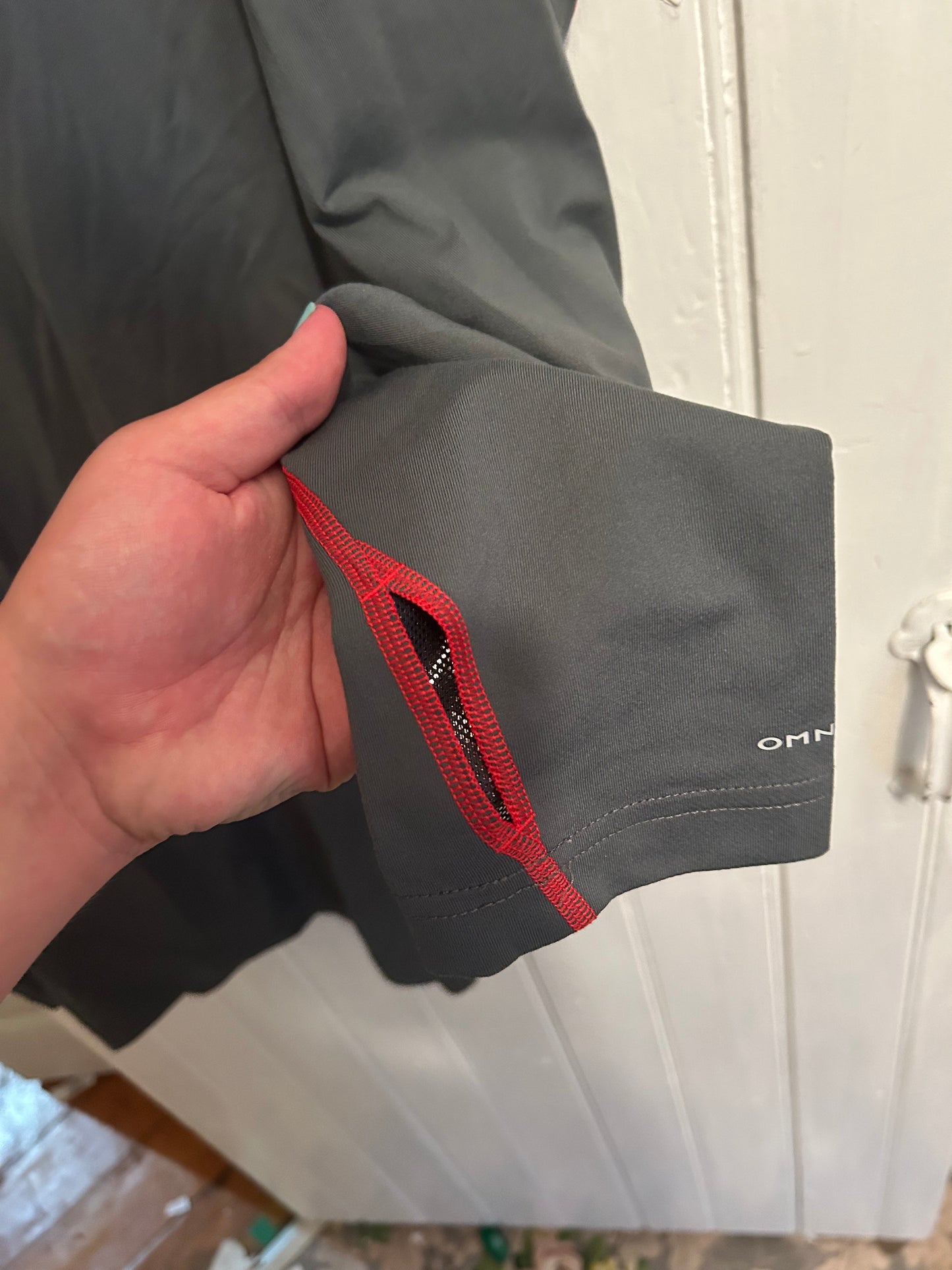 Columbia Xxl grey quarter zip sweater