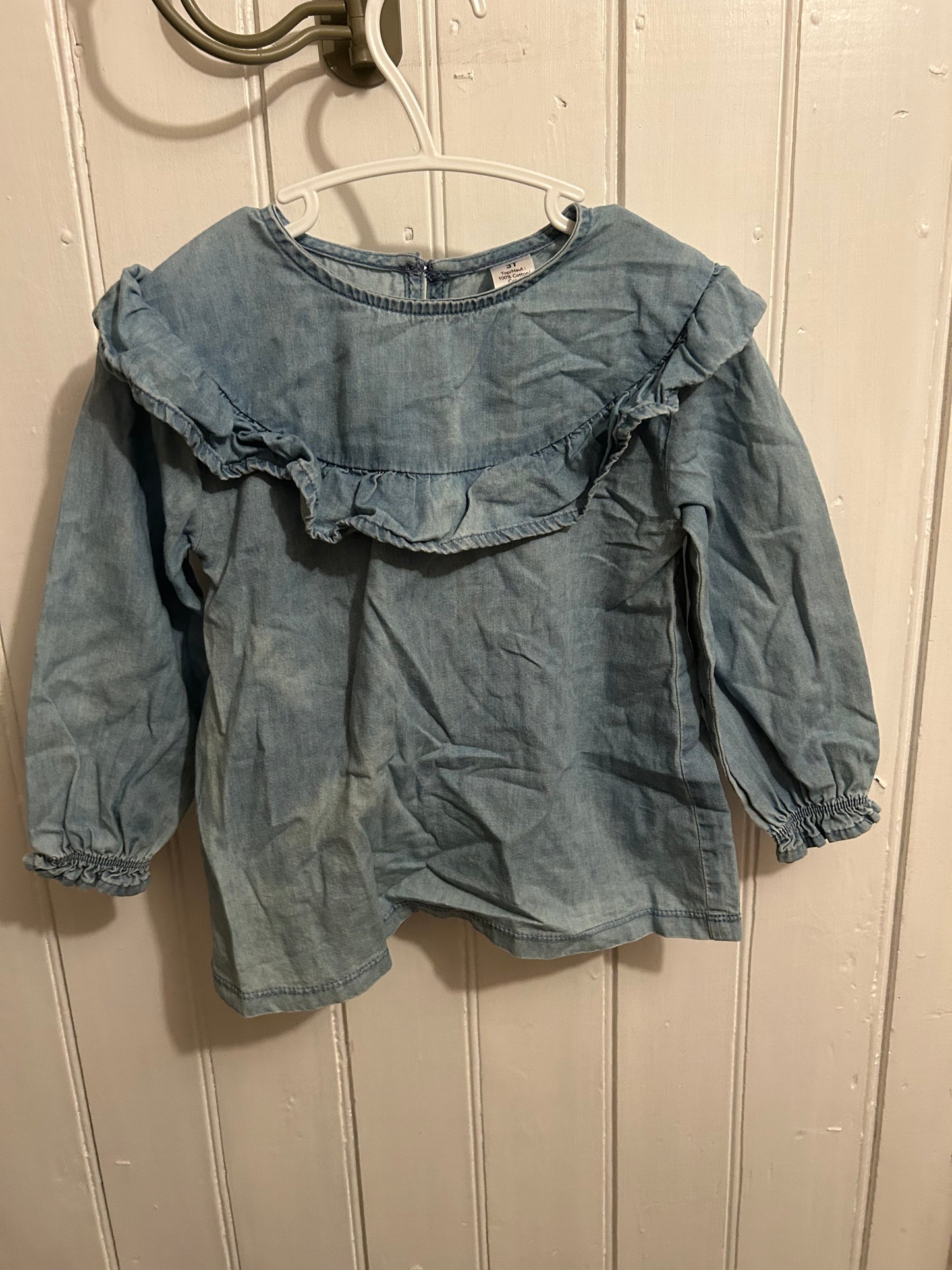 George 3t denim top