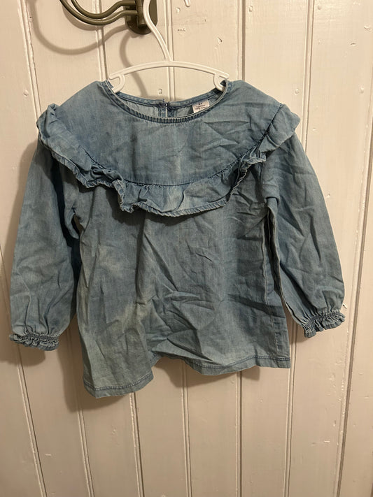 George 3t denim top