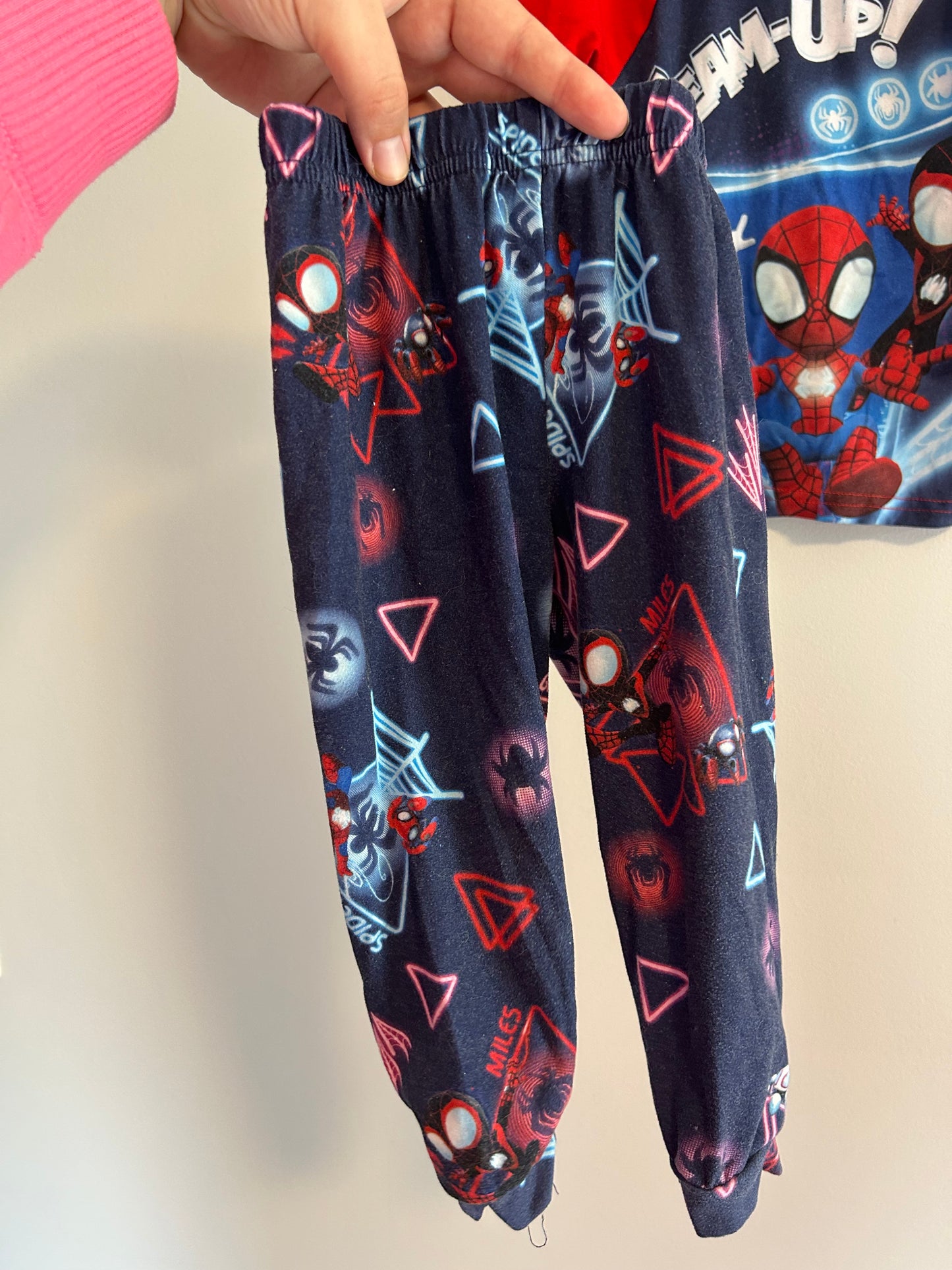 Spiderman 2t blue & red sleep awe