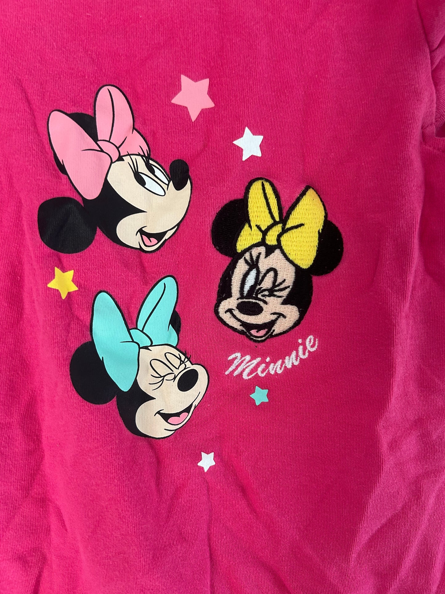 Disney 24m pink Minnie romper