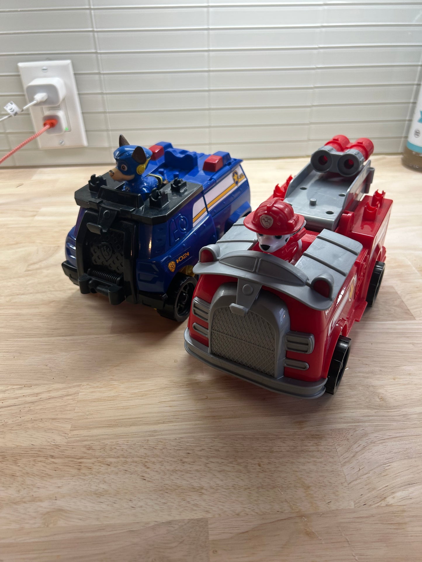 Paw patrol pop up truck