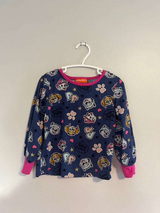 Paw patrol 3t purple long sleeve shirt