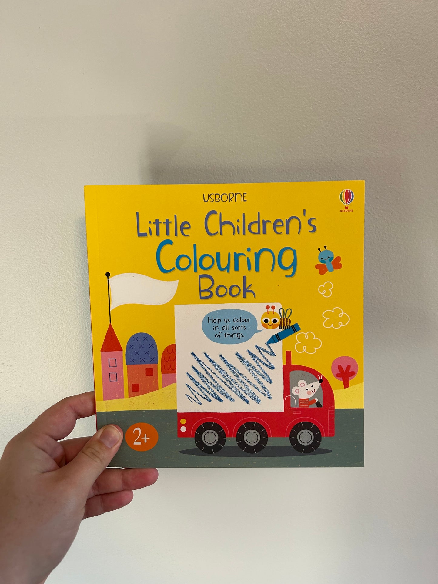 NEW usborne colouring book