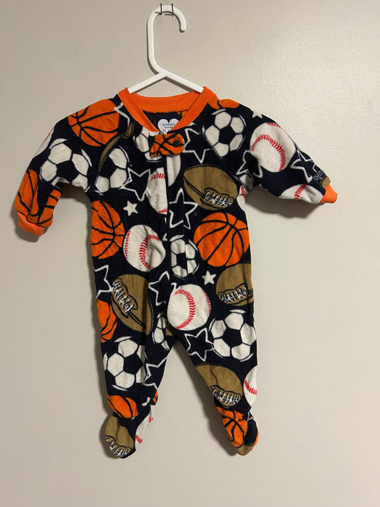 Children’s place 3/6m sports fleece sleeper