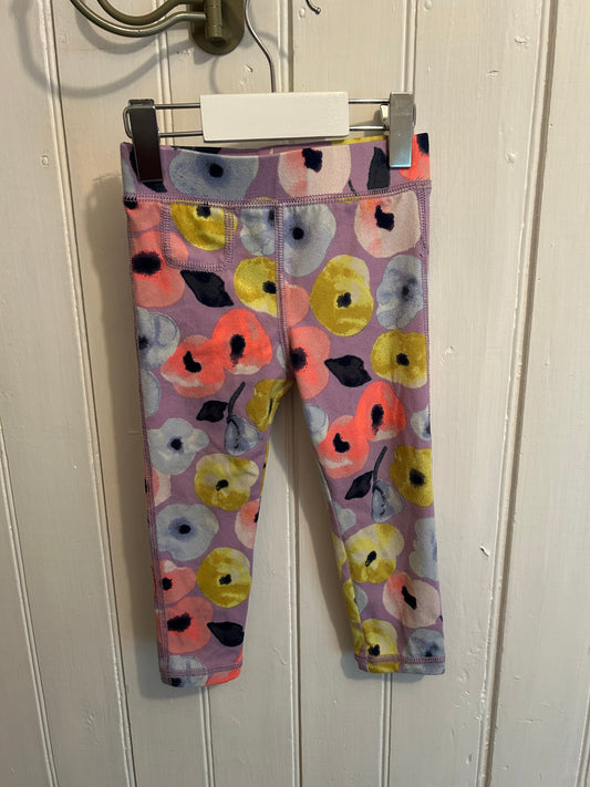 Cherokee 2t floral athletic leggings