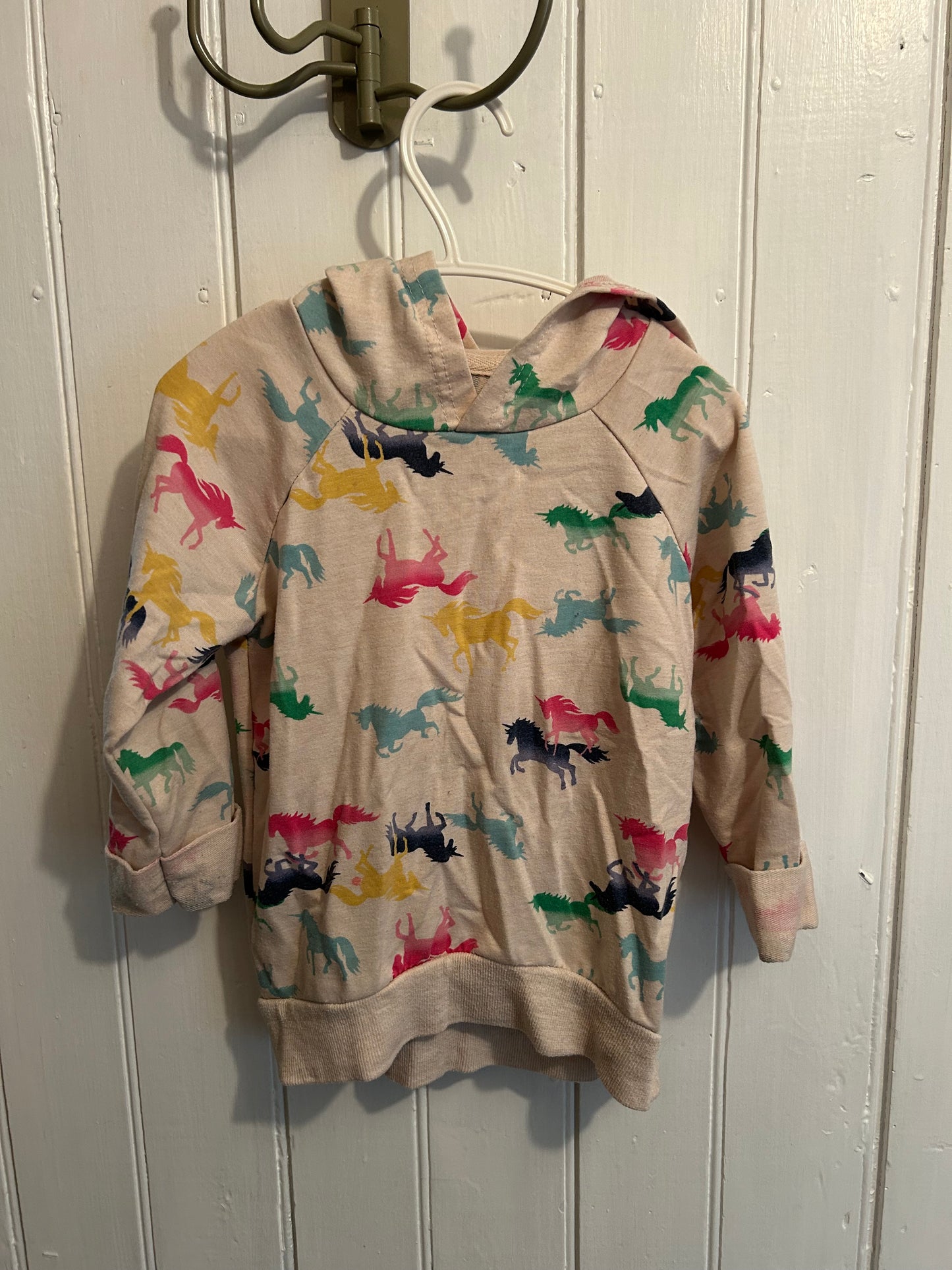 Knit works youth xs horse hoodie