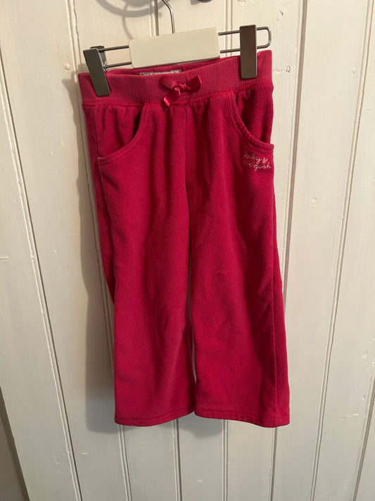 Oshkosh 24m pink fleece pants