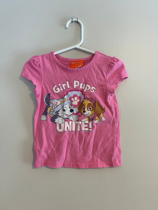 Paw patrol 2t pink pups graphic T-shirt