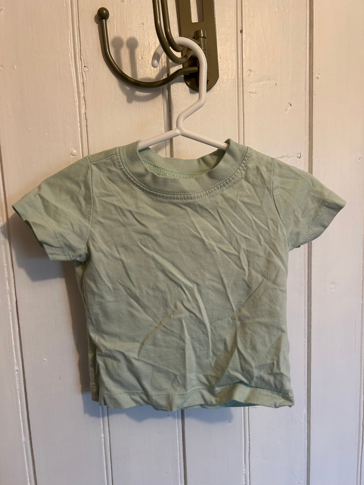 Carters 6m mint green tshirt