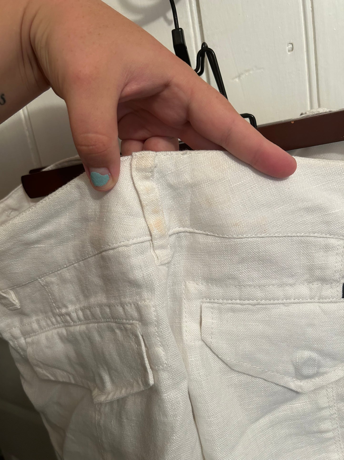 NEW Sanctuary 29 white linen shorts