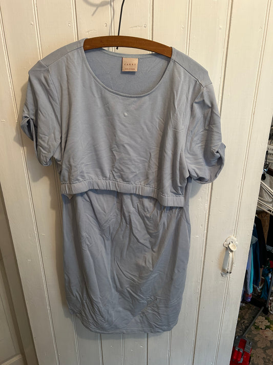Carry large blue nursing tshirt