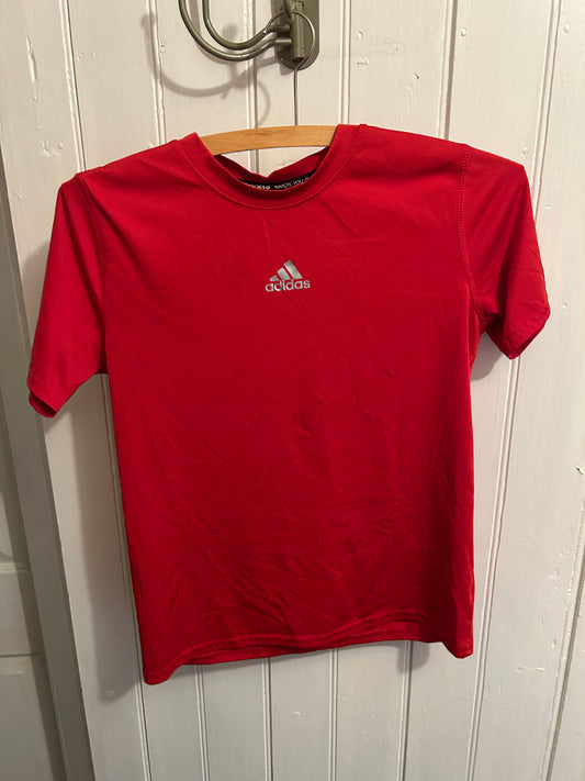 Adidas 10/12 red T-shirt