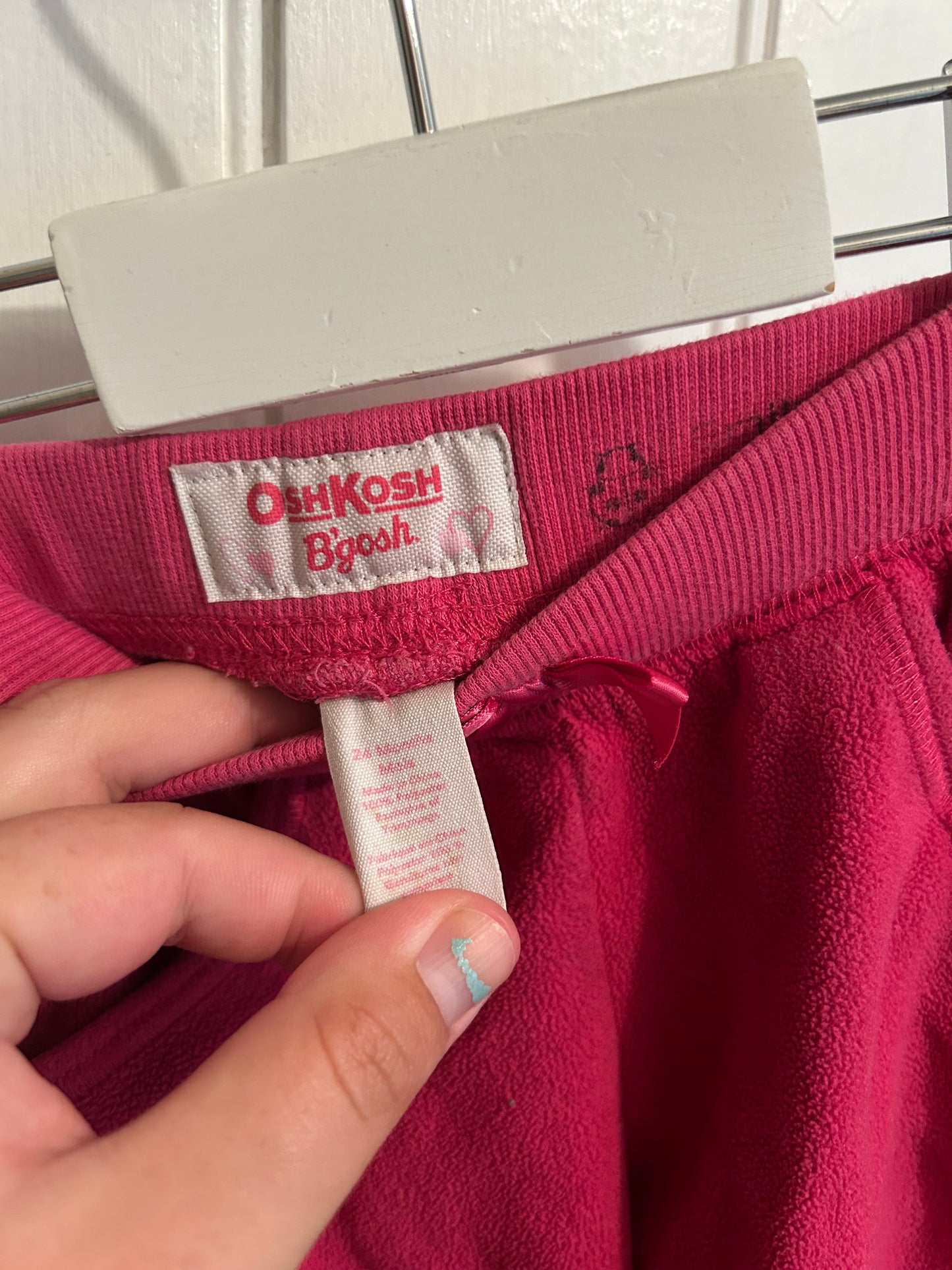 Oshkosh 24m pink fleece pants