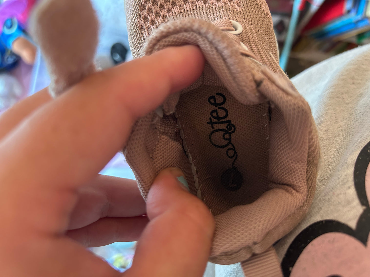 Qtee infant 7 purple runners