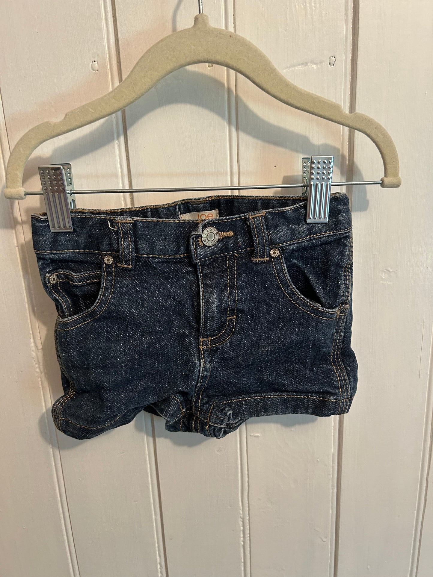 Joe fresh 2t dark wash shorts
