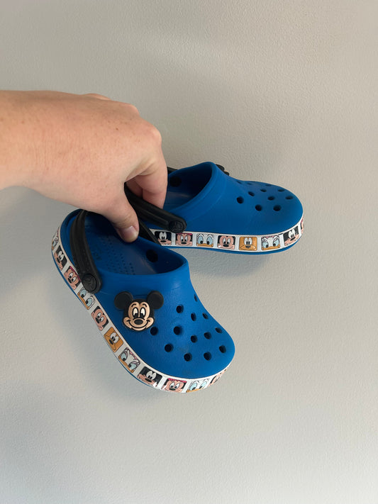 Crocs C9 blue Disney shoes