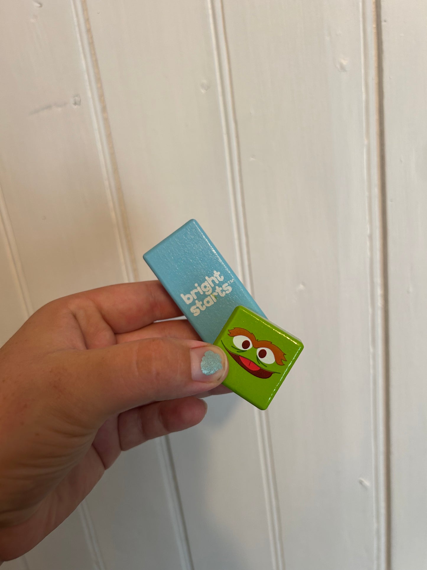 Bright starts Sesame Street wooden block set