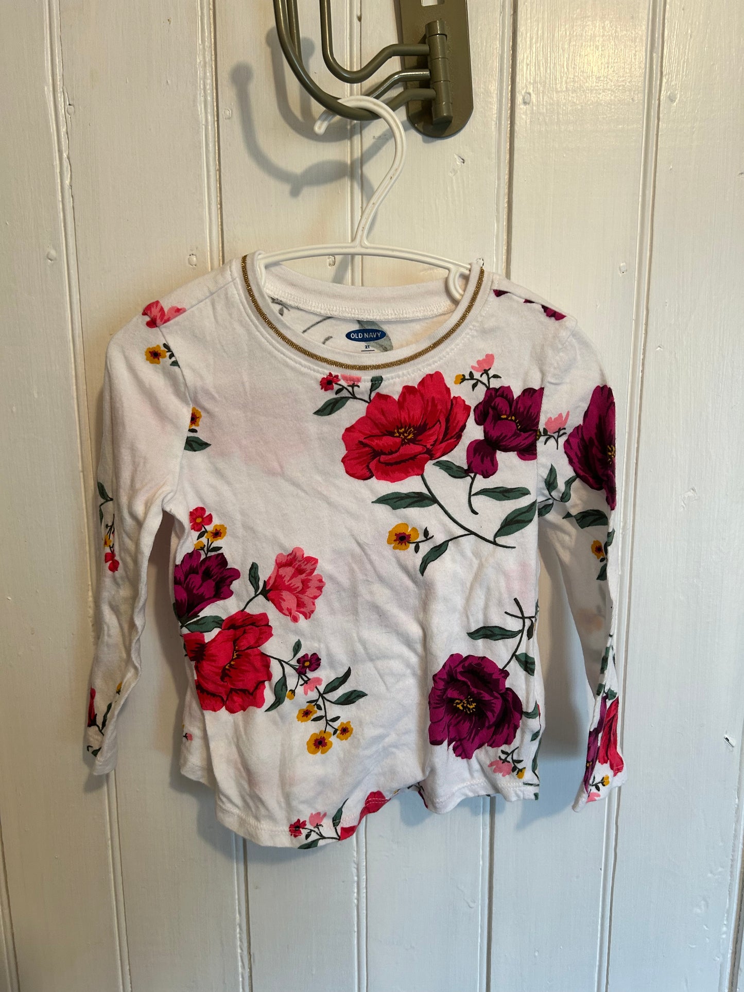 Old navy 2t floral top