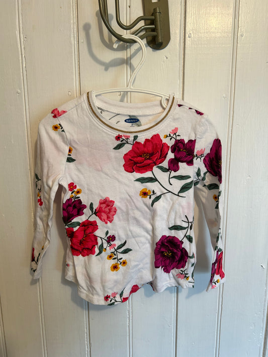 Old navy 2t floral top