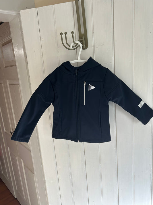 MickMack 3t navy blue soft shell jacket