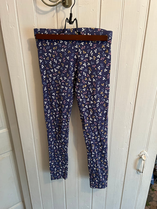 Joe fresh youth 10/12 purple floral leggings