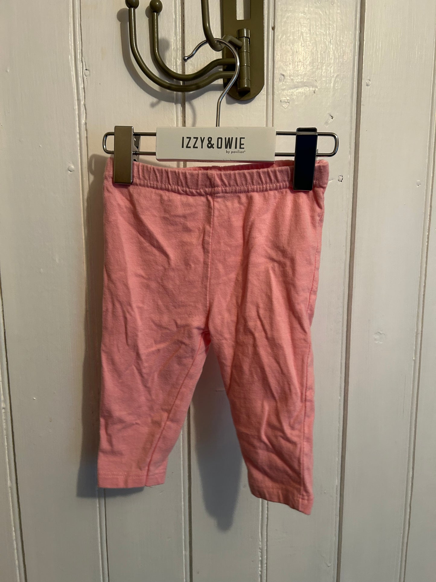 Rene rofe 3/6m pink leggings