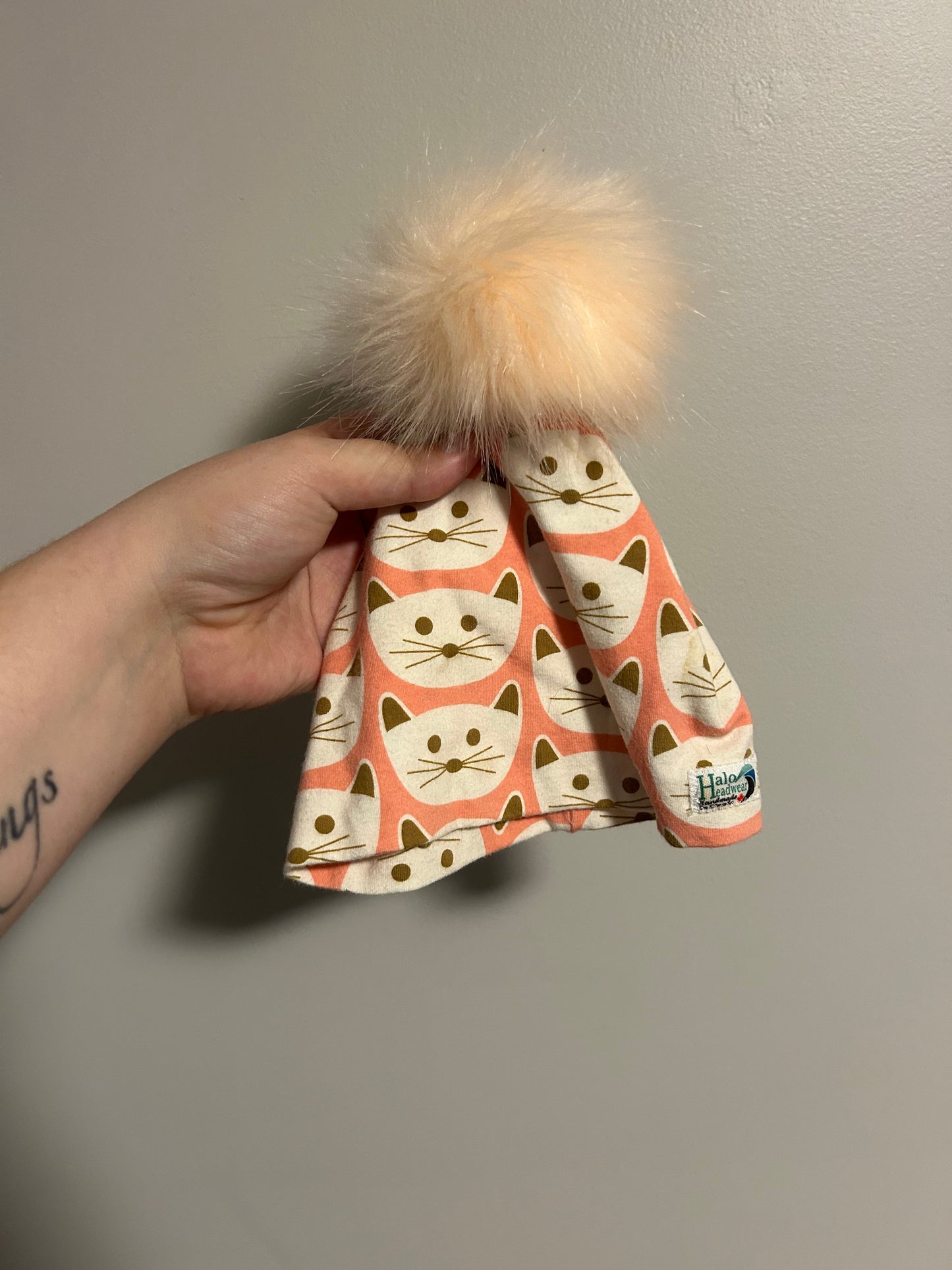 Halo headwear pink cat hat