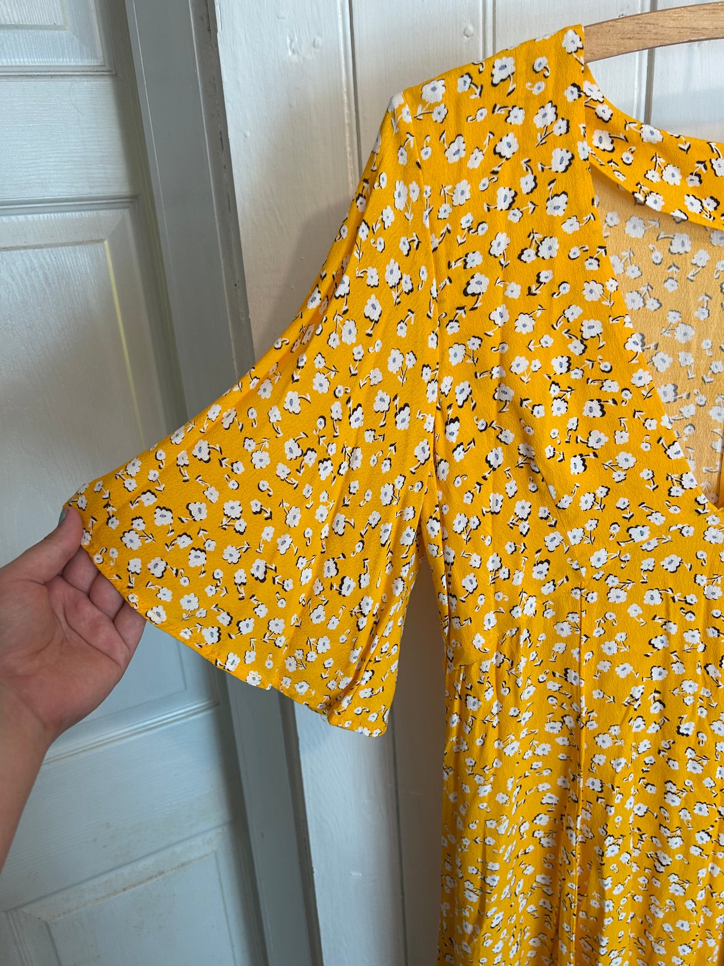 Minkpink large yellow floral dress