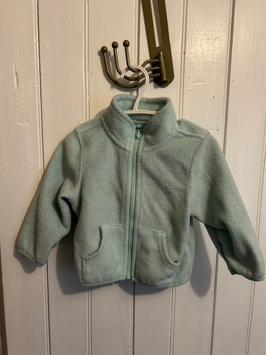 Children’s place 12/18m teal fleece sweater