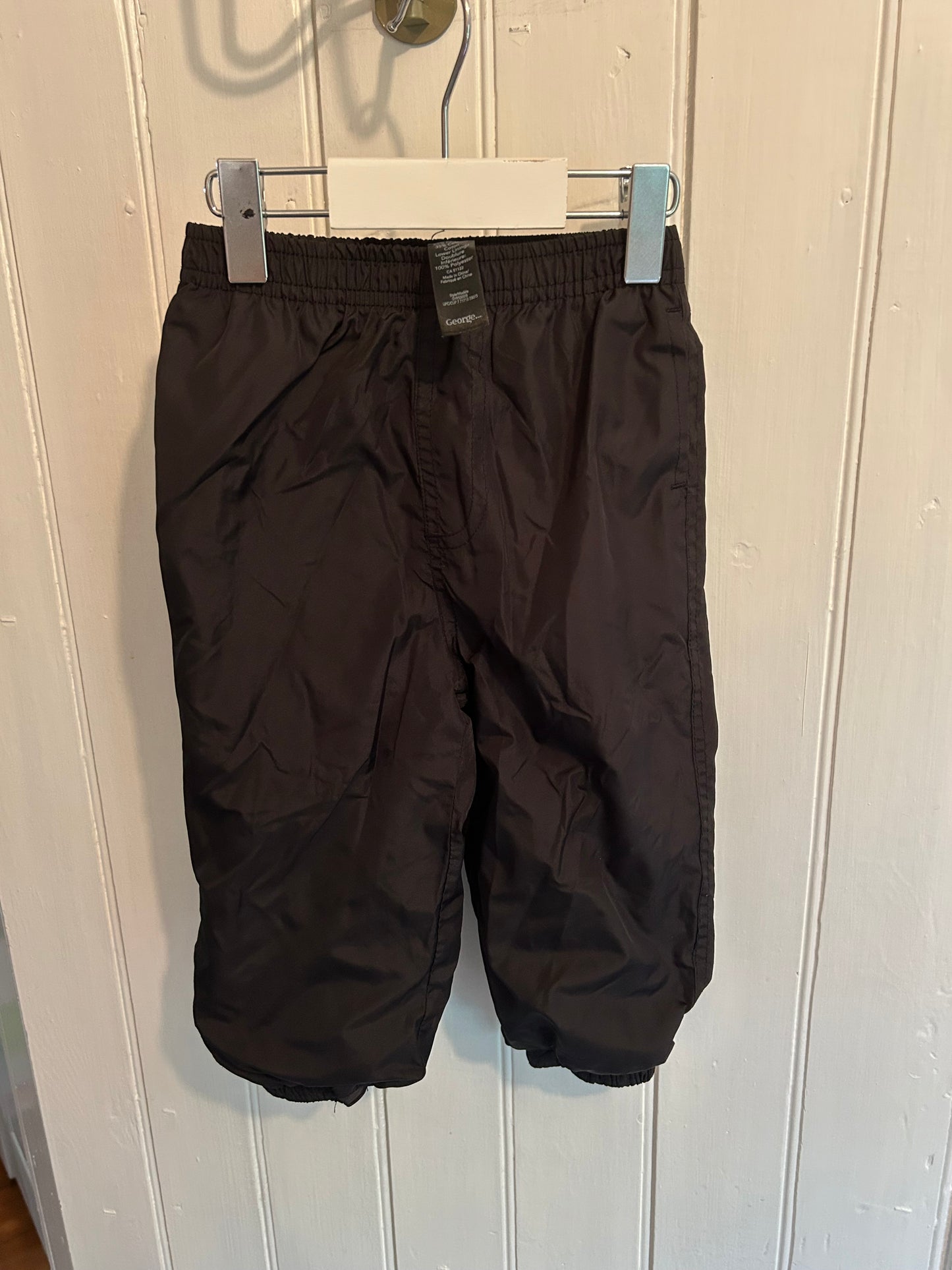 George 18/24m black splash pants
