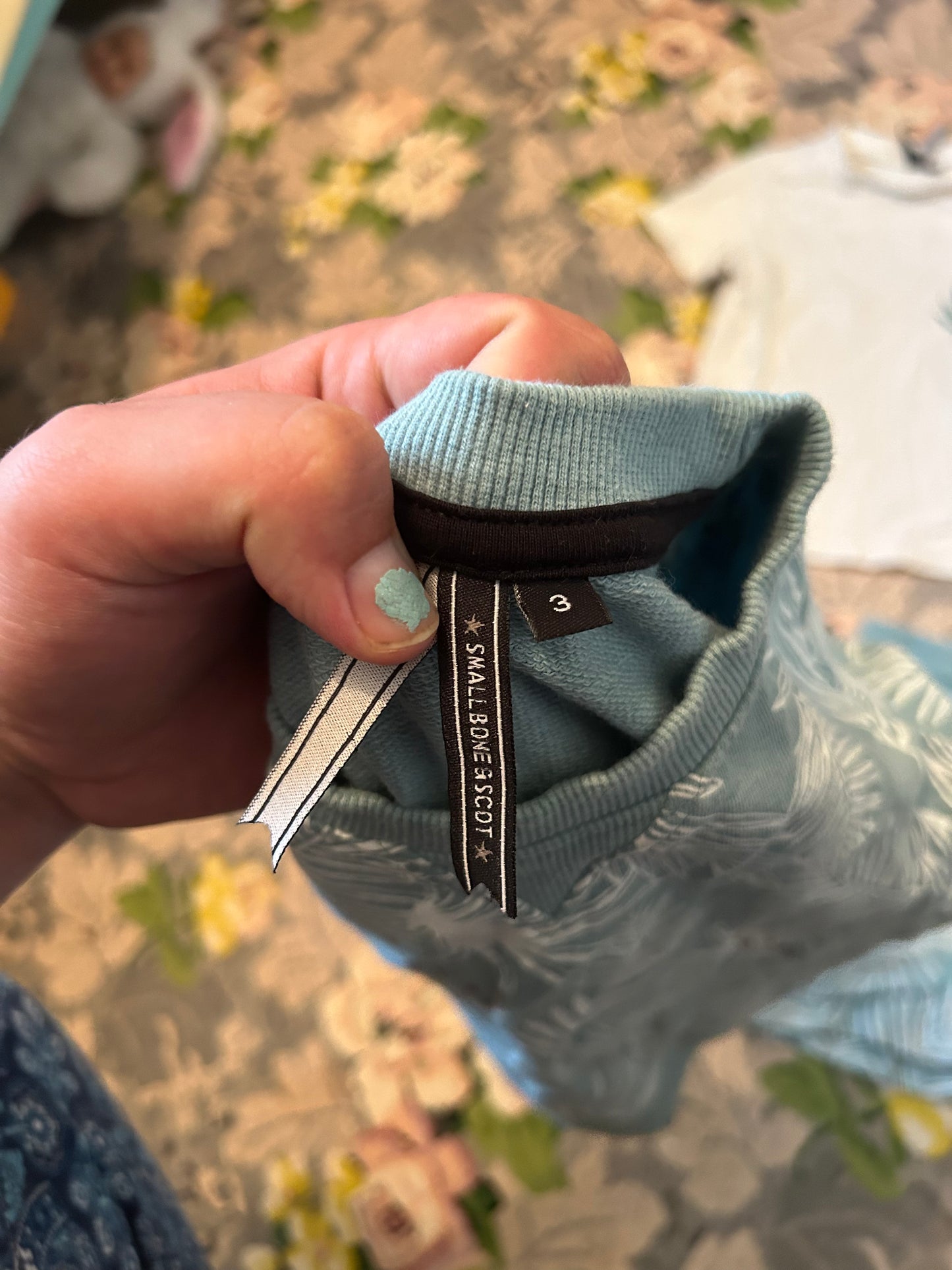 Smallbone & scot 3 blue tropical 3pc matching set