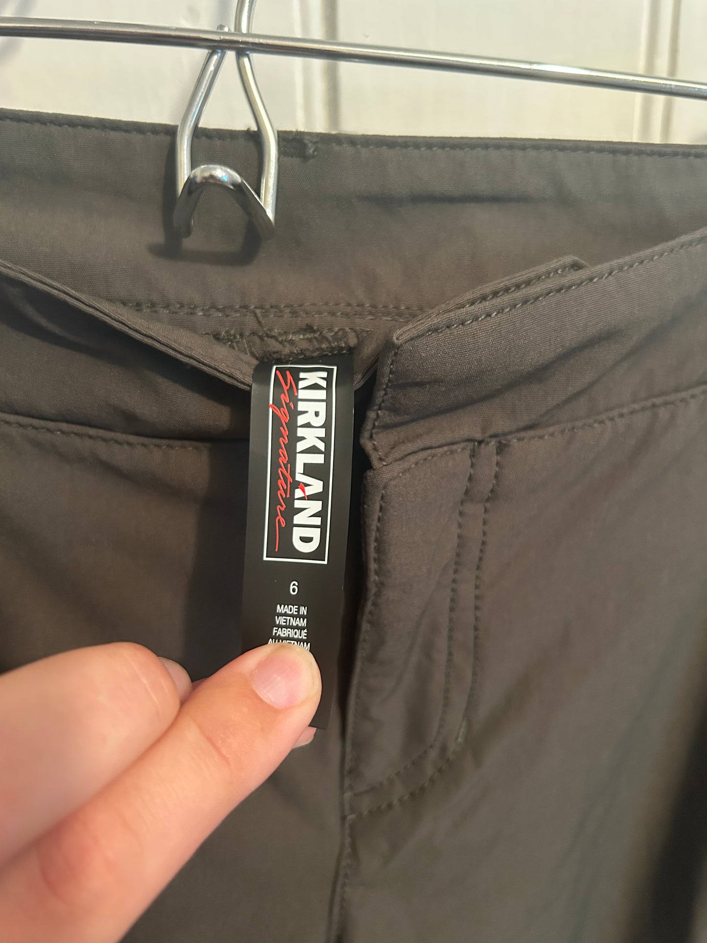 Kirkand 6 green & black travel pant