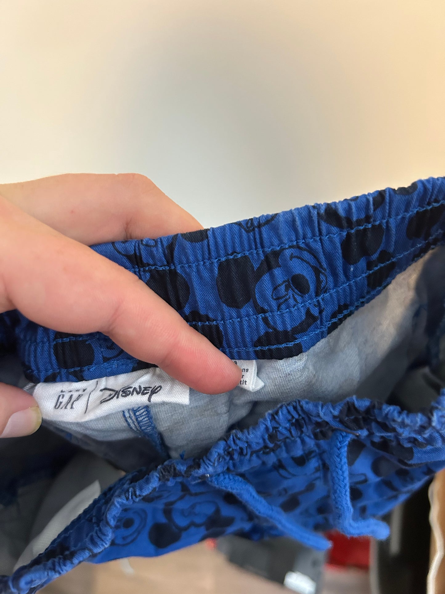 Disney 3 black & blue Mickey shorts