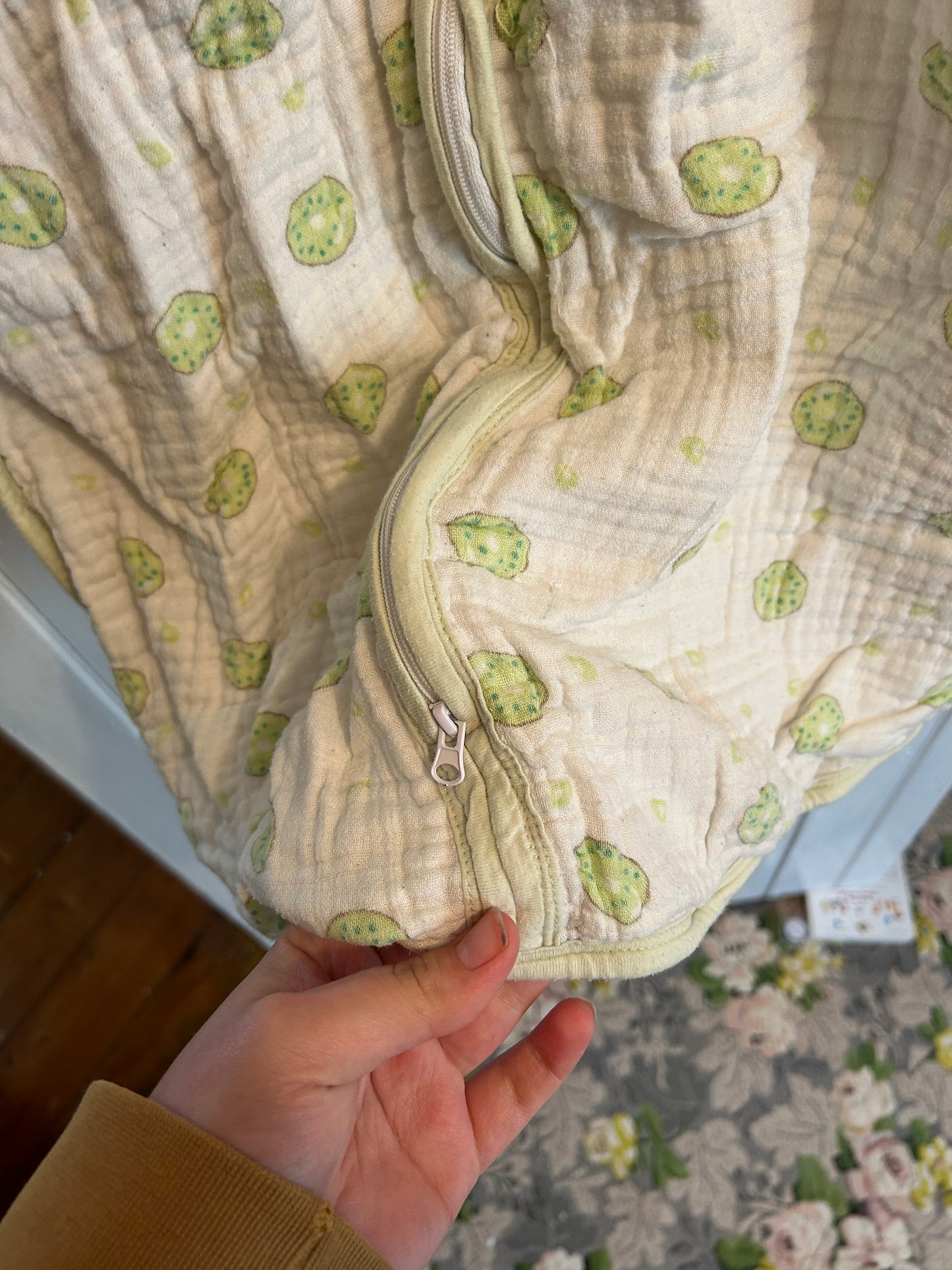 Molis & co 12/24m kiwi bamboo sleep sack