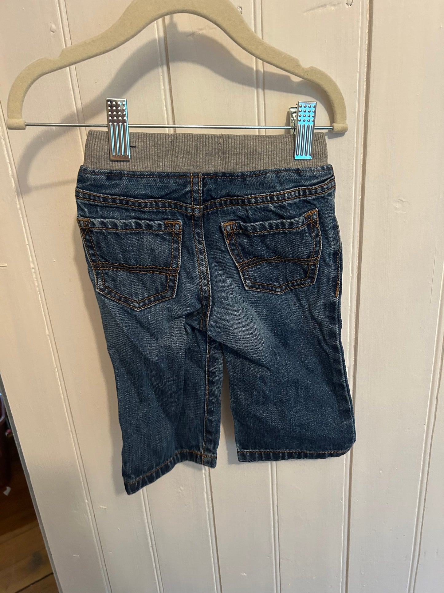 The children’s place 9/12m medium wash straight leg jeans