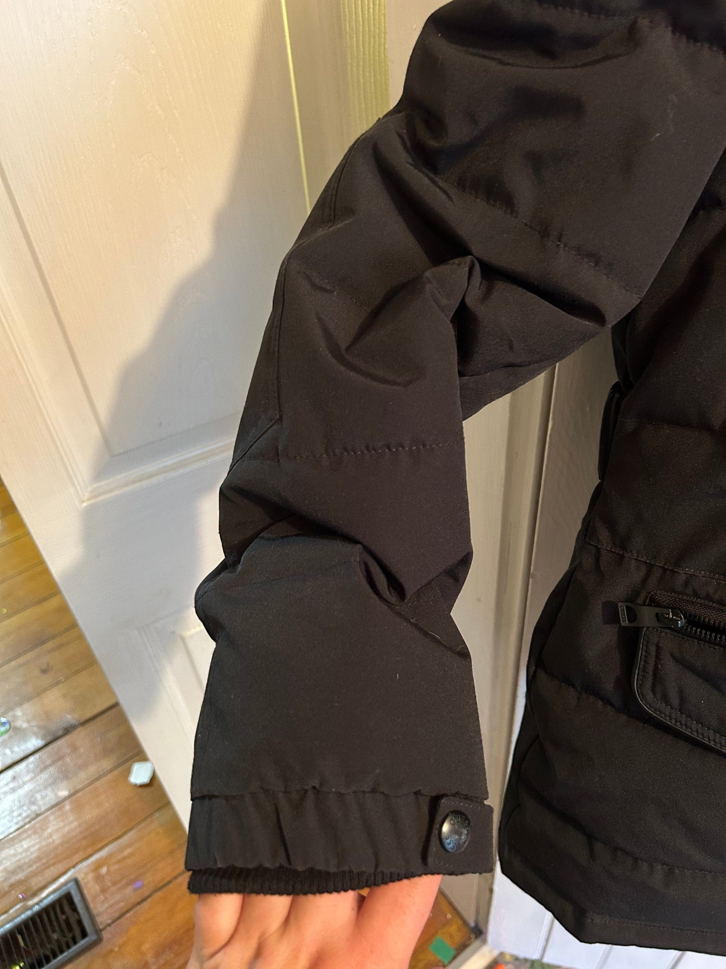 Guess xl black winter jacket