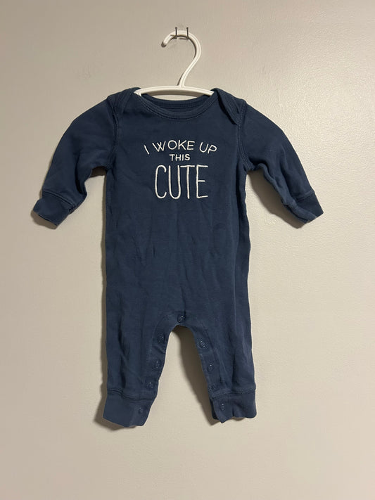 Carters 3m navy cute romper