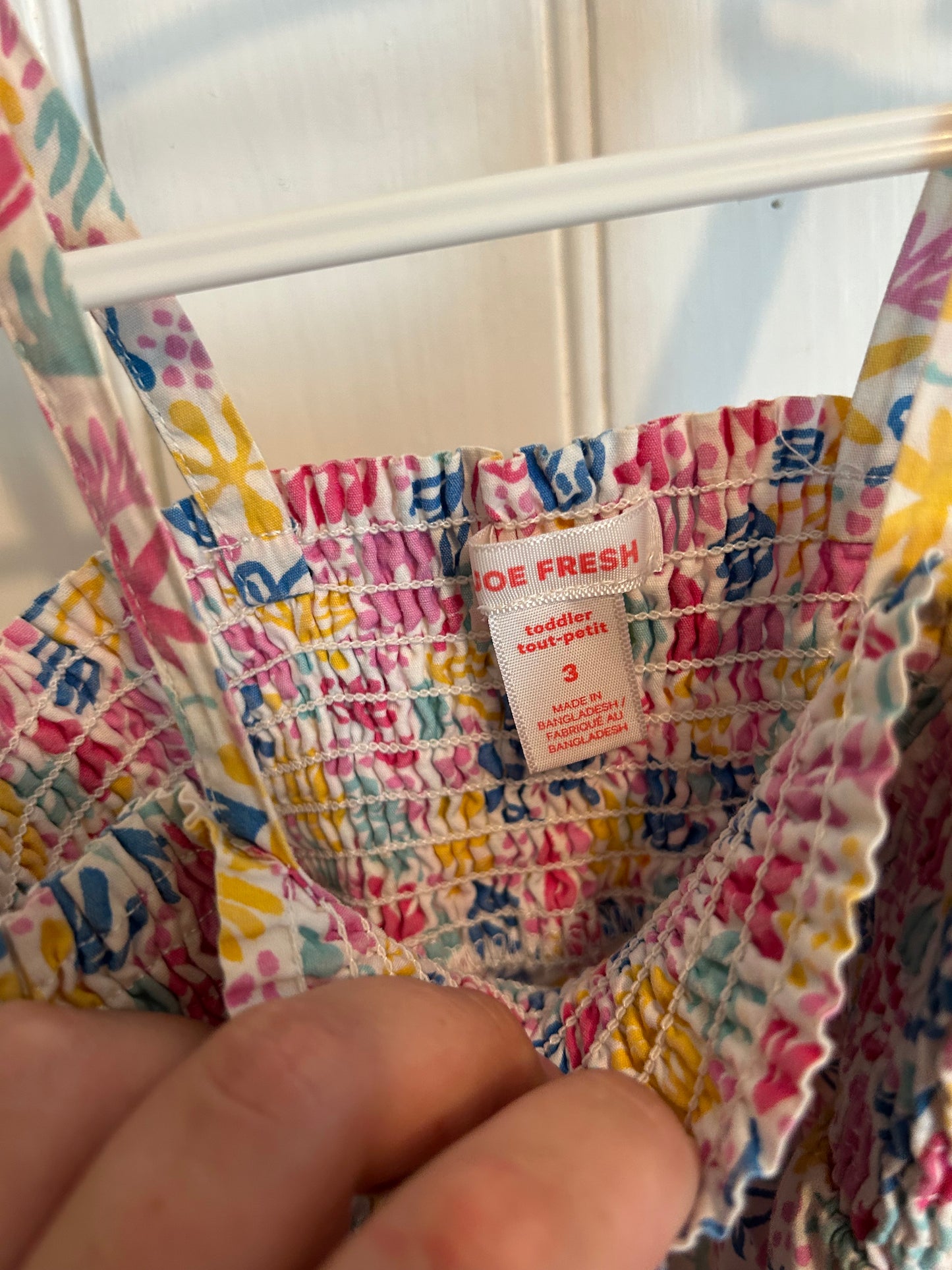 Joe fresh 3t multicoloured floral dress