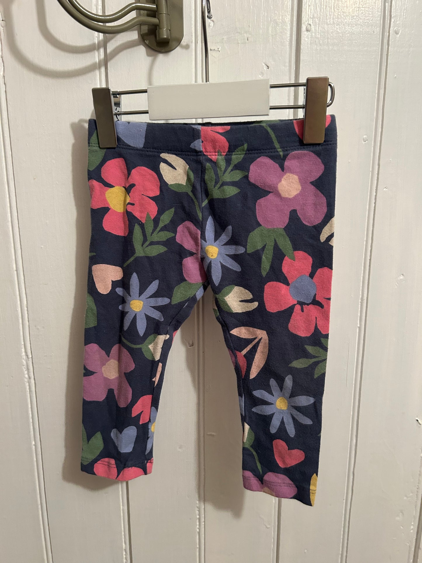 George 12/18m floral leggings