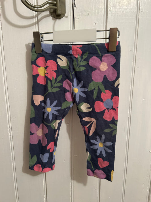 George 12/18m floral leggings